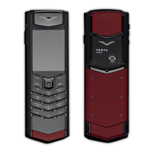 Vertu Signature S Design Pure Black PVD Red Leather (Финляндия)