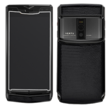 Новый Vertu Signature Touch Pure Black Iguana Leather EXCLUSIVE
