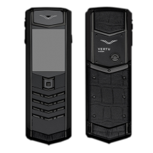 Vertu Signature S Design Pure Black Ultimate Crocodle (Финляндия)