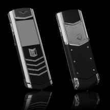 Vertu Signature S Design Steel Ultimate Black Leather EXCLUSIVE