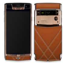 Vertu Signature Touch Gold For Bentley Brown Leather EXCLUSIVE