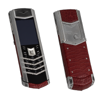 Vertu Signature S Design Steel Red Caiman EXCLUSIVE
