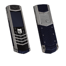 Vertu Signature S Design Steel Dark Blue Piton EXCLUSIVE