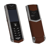 Vertu Signature S Design Steel ULTIMATE For Bentley Brown Leather EXCLUSIVE