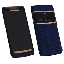Новый Vertu Signature Touch Pure Black Gold Blue Piton Exclusive