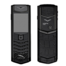 Vertu Signature S Design Pure Black Ultimate Crocodle Limited Exclusive Finland