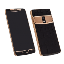 Vertu Constellation X Gold Black Crocodile Leather Exclusive