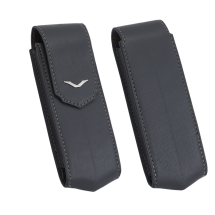 Чехол для Vertu Signatire S Design с прострочкой, серебро