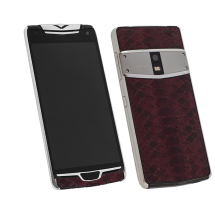 Vertu Constellation X Steel Bordo Piton Leather Exclusive