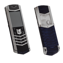 Vertu Signature S Design Steel Dark Blue Piton EXCLUSIVE