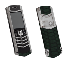 Vertu Signature S Design Steel Dark Green Piton EXCLUSIVE