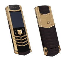 Vertu Signature S Design Gold Brown Piton EXCLUSIVE
