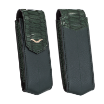 Чехол для Vertu Signature S Design Green Piton