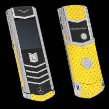Vertu Signature S Design Yellow Stell Limited Edition Mersedes 2021