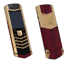 Vertu Signature S Design Gold Red Piton EXCLUSIVE