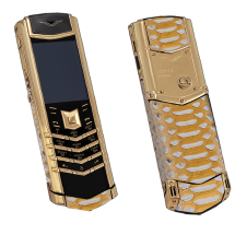 Vertu Signature S Design Gold White Yellow Piton EXCLUSIVE 