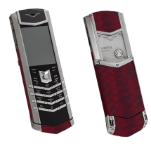 Vertu Signature S Design Steel Red Piton EXCLUSIVE