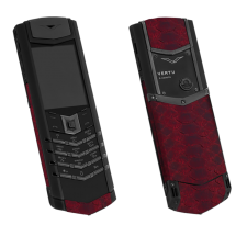 Vertu Signature S Design Pure Black Red Piton EXCLUSIVE