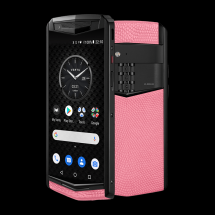 Vertu Aster P Gothic Peach Pink Lizard
