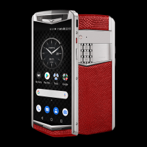 Vertu Aster P Baroque Amber Brown Alligator
