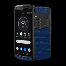 Vertu Aster P Gothic Navy Blue Alligator
