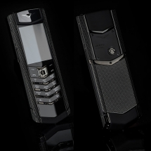Vertu Signature S Design Clous De Paris Pure Black EXCLUSIVE