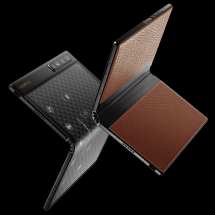 Vertu Ayxta Fold 5G Calf Leather Caramel Brown