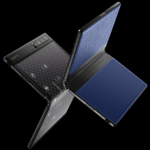 Vertu Ayxta Fold 5G Calf Leather Gentleman Blue