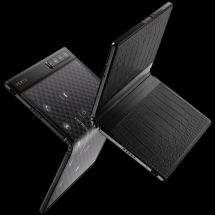 Vertu Ayxta Fold 5G Alligator Leather Iron Black
