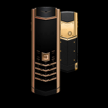 Vertu Signature V Pure Black Full Gold