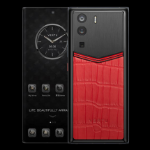 Metavertu Alligator Leather Flame Red